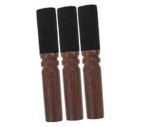 SAFIGLE 3PCS Nepal Tibetan Singing Bowl Mallet Wooden Percussion Striker for Resonance Enhancement Ergonomic Grip Compact Lightweight Sound Therapy Tool for Meditation and Relaxation