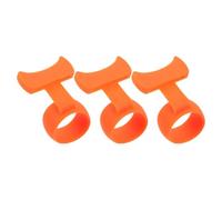 SAFIGLE 3pcs Non-slip Guitar Pick Holder Finger Protectors for Beginner Acoustic Guitar Players Pick Gripper Assist for Practice and Learning