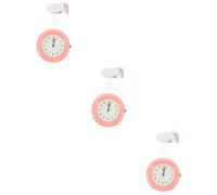 SAFIGLE 3pcs Nurses Fob Watch Digital Pocket Watch for Women Nurse Dial Essential for Hospital Workers