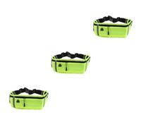 SAFIGLE 3pcs Outdoor Waist Bag Sports Waist Pouch Headphone Jack for Running Hiking and Outdoor Activities Breathable Material for Phones up