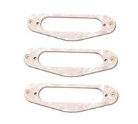 SAFIGLE 3pcs Pickup Mounting for Style Electric Guitars Guitar Pickup Frame Replacement Beige Color for Guitarists