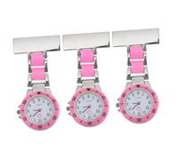 SAFIGLE 3pcs Quartz Pocket Watch for Boys and Girls Girls Wrist Watch Easy-Read Dial Chain