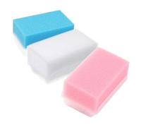 SAFIGLE 3pcs Sensory Bath Brush Portable Body Scrubber for Sensory Development Gender-Neutral Design Soft and Comfortable Material for Bathing and Early Education White Pink Blue
