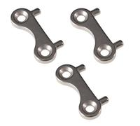 SAFIGLE 3pcs Stainless Steel Marine Fuel Filler Key with Precise Fitment and Security Protection for Boat Water Tank and Gas Cap Replacement, for Marine and Boat Maintenance Accessories