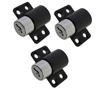 SAFIGLE 3pcs Stopper Locking Catch Restrictor Push Safety Lock Security Protection for Window Locks for Boy Girl Stopper Security Boy Girl Safety