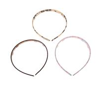 SAFIGLE 3pcs Tortoiseshell Acetate Headbands for Women Simple Style Female Headwear Comfortable Fits for Face Washing Makeup Sports and Daily Use