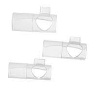 SAFIGLE 3Pcs Transparent Flute Mouth Aid for Beginners Membrane Protector with Precision Pitch Control Easy to Use Flute Playing Accessory