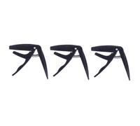 SAFIGLE 3pcs Ukelele Tuner Capo Acoustic Ukulele Accessories Clip-on Capo for Left-handed Players