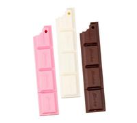 SAFIGLE 3pcs Unique Chocolate Shaped Cartoon Ballpoint Pens for Fun Writing Supplies School Office Home Decorative and Practical Stationery