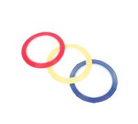 SAFIGLE 3pcs Violin Fretboard Stickers Cello Scales Tape Phoneme Labels Universal Fingerboard Adhesive for Beginners Red Yellow Blue (3mm)