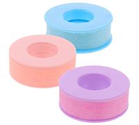 SAFIGLE 3rolls Silicone Gel Lash Tape Eyelash Isolation Tapes Professional Lash Extension Adhesive Comfortable under Eye Grafting