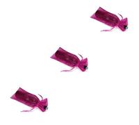 SAFIGLE 3sets 20pcs Organza Wine Bottle Wrap Present Bags Elegant Wine Bottle Bags for Presents for Unique Gourmet Condiments 20pcs*3