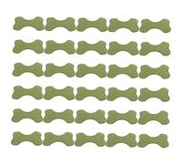 SAFIGLE 3sets 30 Sheets Portable Blank Moxa Patches Self Adhesive Stickers for Comfortable Skin Application for Home Use Random Random Color 30sheets*3