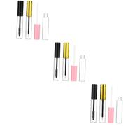 SAFIGLE 3sets Empty Mascara Tube Eyeliner Tube Lip Gloss Container Wand Refillable Makeup for Eyeliner Mascara Lip Gloss Lightweight Leak Design for