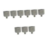 SAFIGLE 3sets Microphone Stand Adapter Screw 5/8 Inch Female to 1/4 Inch Male Threaded Adapter 3pcs*3