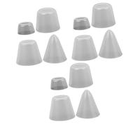 SAFIGLE 3sets Musical Instruments Accessories Flute Clarinet Ocarina Mouthpiece Cover Silicone Protective Cap