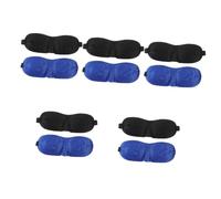 SAFIGLE 3sets Sleep Masks for Adults Comfortable Eye Masks for Sleeping Contoured Design for Travel Naps Yoga More Breathable Skin Friendly 2pcs*3