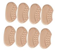SAFIGLE 4 Pairs Breathable Heel Pads for Sports Shoes and High Heels Soft Sponge Inserts with Adhesive Back Wear-Resistant Cushions for Blister Prevention and Comfortable Fit Suitable for