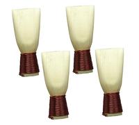 SAFIGLE 4 Pieces Suona Reeds Medium Size Instrument Accessories Portable Reed Set for Traditional Suona Wind Instrument Playing