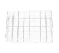 SAFIGLE 40-compartment Lipstick Organizer 2pcs Desktop Lipstick Rack Household Holder Stair-step Design for Vanity Makeup Storage