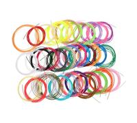 SAFIGLE 40 Rolls Pla Printer Filament Printing Supplies Temperature Resistant Anti-wear Material for Professional Design and Prototyping