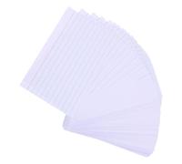 SAFIGLE 400pcs White Lined Index Cards 4x6 Inch Paper with Smooth Writing Experience and Portable Design for Speech Preparation and Presentations, Classic Simple Style Study Cards