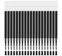 SAFIGLE 40pcs Black Pen Refills for Smooth Writing Ballpoint Pens Replacement Refills Suitable for Office and School Use