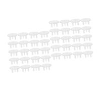 SAFIGLE 40pcs Boy Girl Safety Covers Socket Protectors for Home Office Hotel Room Reducing Electric Shock Risks Material