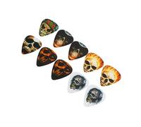 SAFIGLE 40pcs Skull Guitar Picks Punk Plectrums for Ukulele Acoustic Guitar Smooth Edges Unique Designs for Musicians Halloween Decor