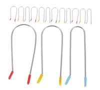 SAFIGLE 48pcs Hot Curler Clips Replacement Kit Assorted U Shaped Hair Styling Accessories for Versatile Curling Lightweight and Portable for Home and Travel Use