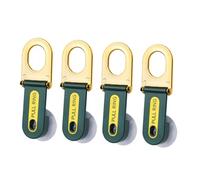 SAFIGLE 4pcs Anti-Touching Toilet Seat Handles Suction-up Lifters for Hygienic Bathroom Use Easy Grip Toilet Lid Lifters for Elderly Family Sanitary Potty Support Accessories in Dark Green