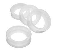 SAFIGLE 4pcs Diaper Pail Refill Bags Compatible Slim Garbage Bin Ring for Trash Can Replacement in Nursery Home Use