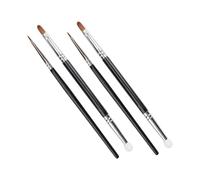 SAFIGLE 4pcs Double-head Tear Ditch Concealer Brush Makeup Blending Small Brushes for Foundation Portable Professional Makeup Supplies for Face Spot Correction