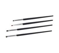 SAFIGLE 4Pcs Eye Makeup Brush Set Precision Eyeliner Brushes for Women Fine Detail Eyeliner Applicators for Personal Professional Use Lightweight Portable Design