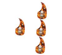 SAFIGLE 4pcs Guitar Gear Accessories Acoustic Guitar Pickguard Scratch Plate Protector for