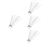SAFIGLE 4pcs Guitar Nut Scribe Tool Grinding Needles Guitar Fret Crowning File Tool for Building Repair