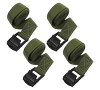 SAFIGLE 4pcs Heavy Duty Wear-resistant Tie down Strap for Hunting Camera and Tree Stand with Quick Release, Zinc Iron Material and Nylon Construction, for Camping and Outdoor Security Use