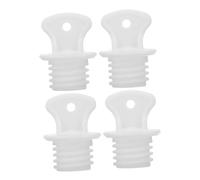 SAFIGLE 4pcs Hot Water Bottles Bung Hot Water Bag Plugs Rubber Leakproof Sturdy Universal Fit Replacement Stoppers for Travel and Home