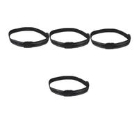 SAFIGLE 4pcs Men Hidden Money Belt Alloy Buckle Theft Travel Waist Belt Stylish and Practical Design for Daily Wear and Outdoor Activities Smooth Finish