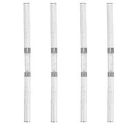 SAFIGLE 4pcs Nail Art Pens: UV Gel Polish Painting Liner Brushes - Professional Double Ended Nail Tools for Thin Details Fine Drawing