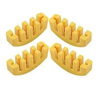 SAFIGLE 4pcs Rubber Violin Practice Mutes Violin Mutes for String Instrument Accessories Silencer for Practice