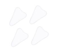 SAFIGLE 4pcs Silicone Private Parts Pads Breathable Swim Yoga Underwear Guard for Women Reusable Water Drop Shape Invisible Adhesive Soft Cover