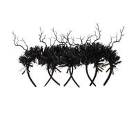 SAFIGLE 4pcs Simulated Tree Branch Dead Branches Goth Headband Halloween Party Decoration Cosplay Headdress for Ladies