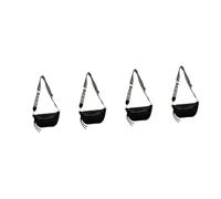 SAFIGLE 4pcs Sling Chest Pack Adjustable Strap Lightweight Crossbody Bag for Travel Versatile Pu Sling Backpack for Men and Women Stylish and Functional for Outdoor Activities