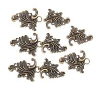 SAFIGLE 4Pcs Vintage Metal Cloak Clasps Sewing Hooks and Eyes Secure Fit Decorative Fasteners for Sweater Shawl Collar Chinese Closure Buttons for Women Clothing