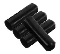SAFIGLE 4pcs Waterproof Black Plastic Cap Cover for Car Connector Protection and Garden Drip Irrigation System, Sturdy Rubber Sprinkler Cap Suitable for Outdoor Use