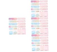 SAFIGLE 4sets 4 Boxes Cartoon Breathable Patches for Family Portable Self Care Strips for Outdoor Use Ocean Bunny Designs 4boxes*4