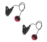 SAFIGLE 4sets Guitar Pickup for Acoustic Piezo Pickup Transducer Standard Cable Clip for Recording
