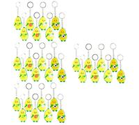 SAFIGLE 4sets Soccer Keychain Pendant Avocado Design Bag Charms Keychain Sunday School Teacher Avocado Women 8pcs*4