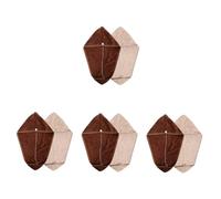 SAFIGLE 4sets Super Absorbent Hair Drying Cap Turban Wrap for Wet Hair Fast Dry 2pcs*4